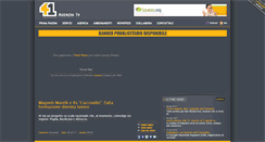 Desktop Screenshot of 41agenziatv.com